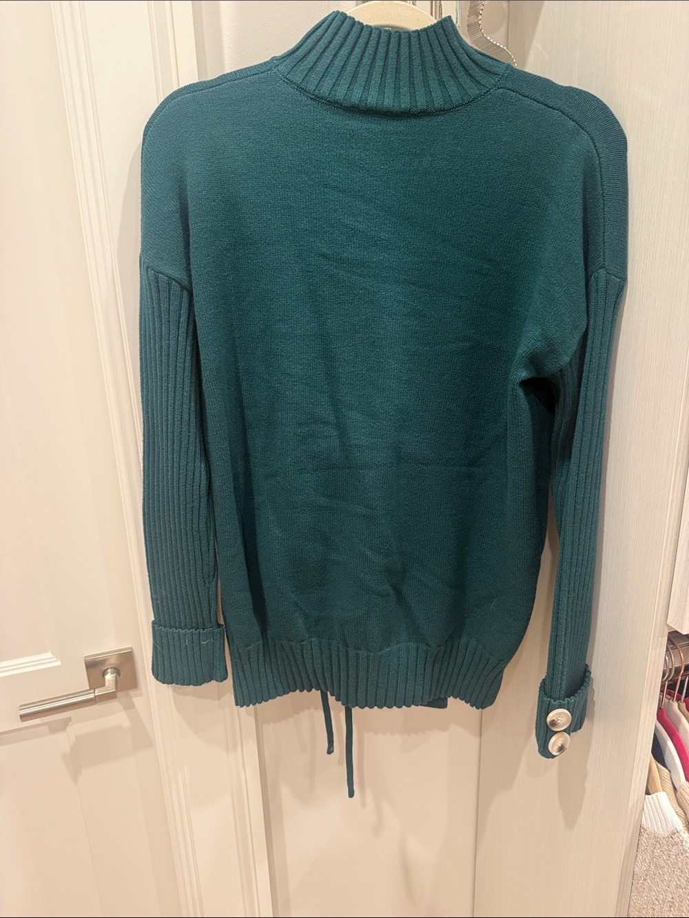 Amazon Menβs Teal Turtleneck Sweater
